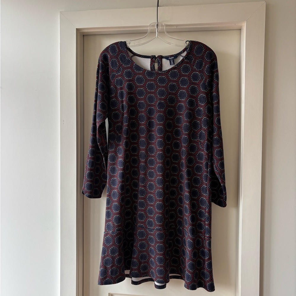 3-season Geometric Patterned Dress